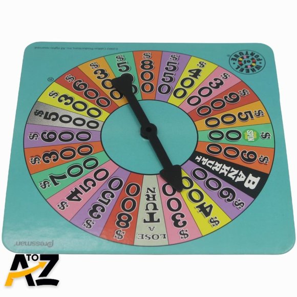 Wheel of Fortune 20th Anniversary Edition Game 2002 Board Pressman - Picture 6 of 12